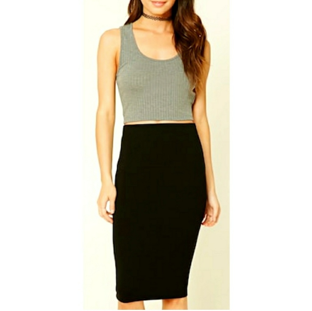 Knee Length Bodycon skirt